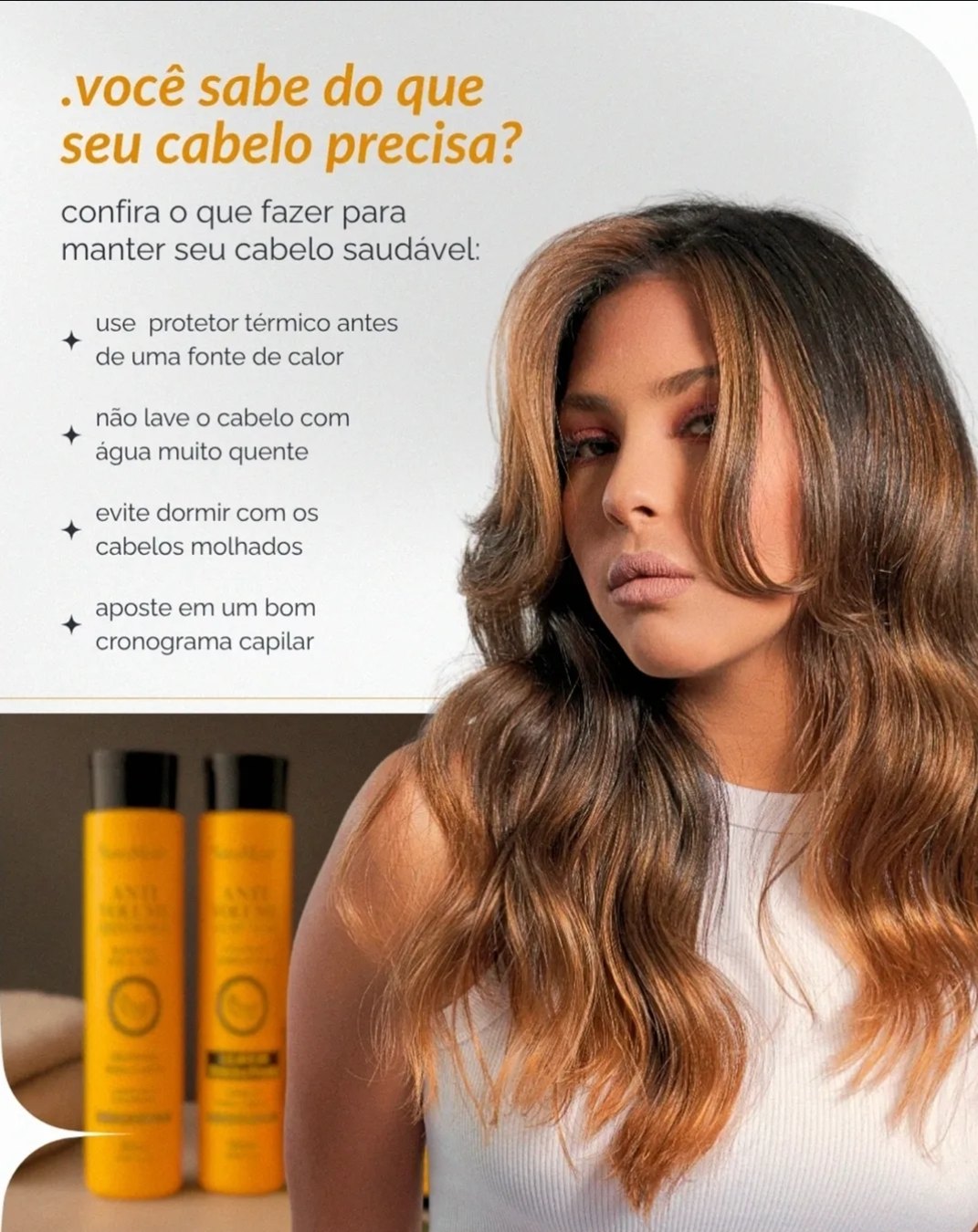 Post: você sabe do que seu cabelo precisa?
